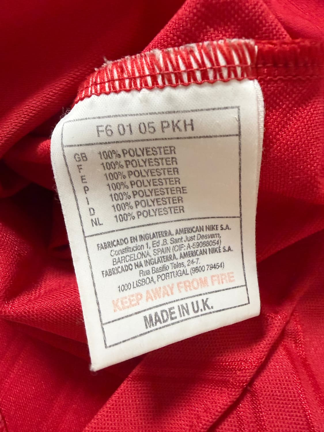 96-98 아스날 홈 해외 L사이즈 상품이미지3