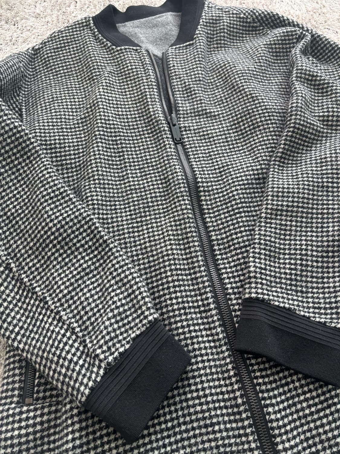 커스텀멜로우 핸드메이드 더블집업 코트 사이즈 105 상품이미지2