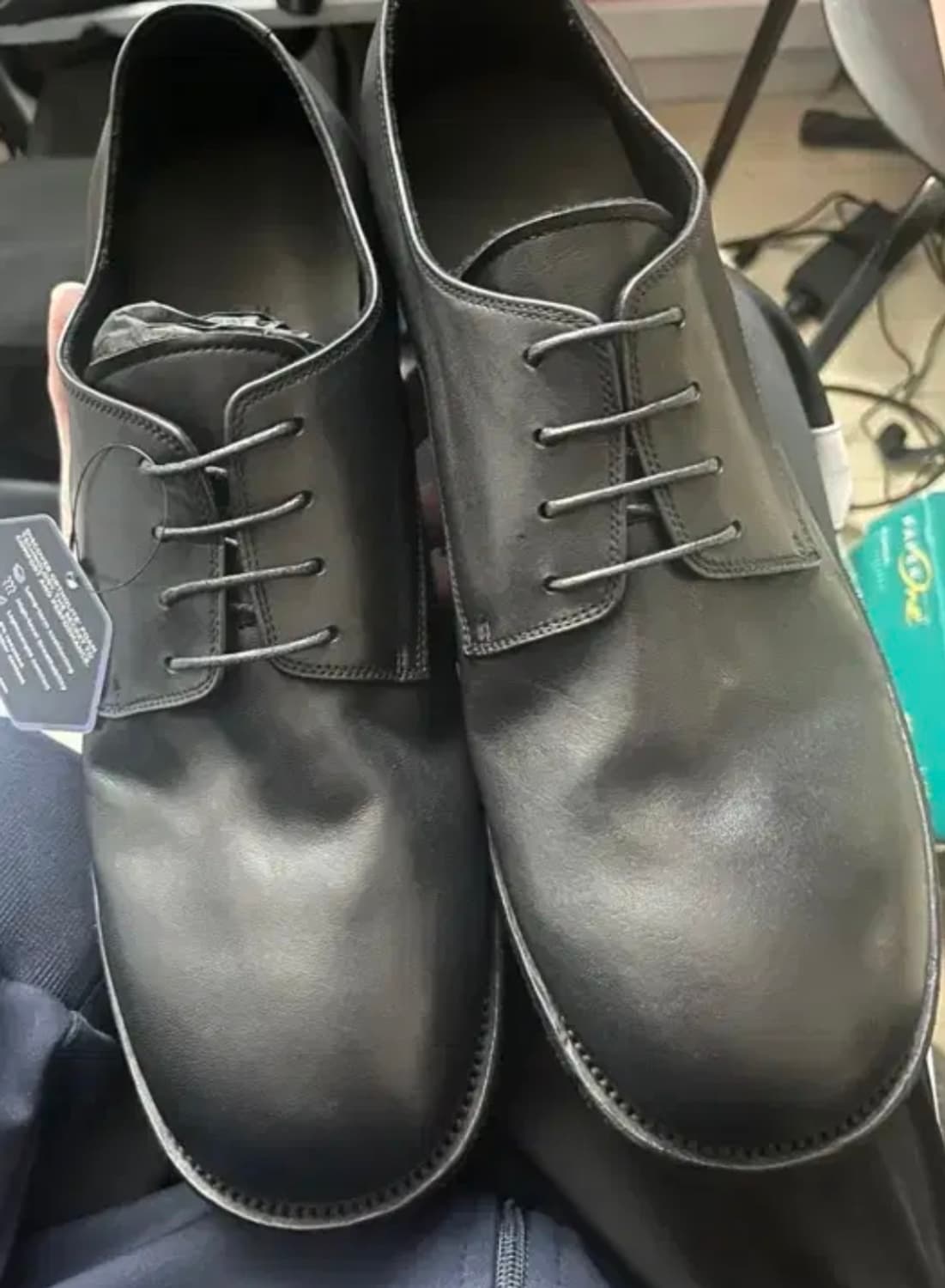 [280] 킨치 808 더비 슈즈 블랙 상품이미지2