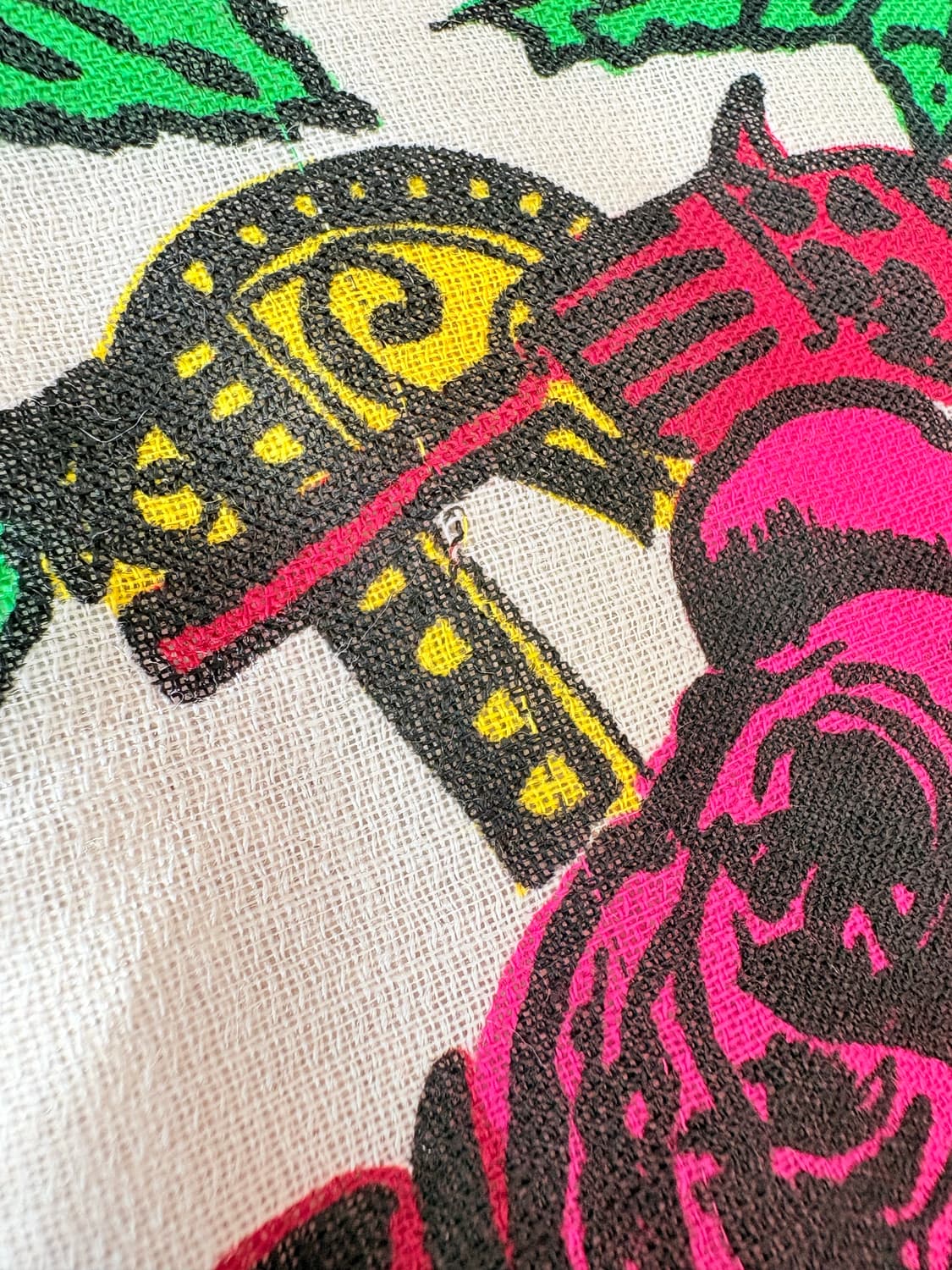 미치코 런던 코시노 빈티지 장미꽃 패턴 스카프 상품이미지3