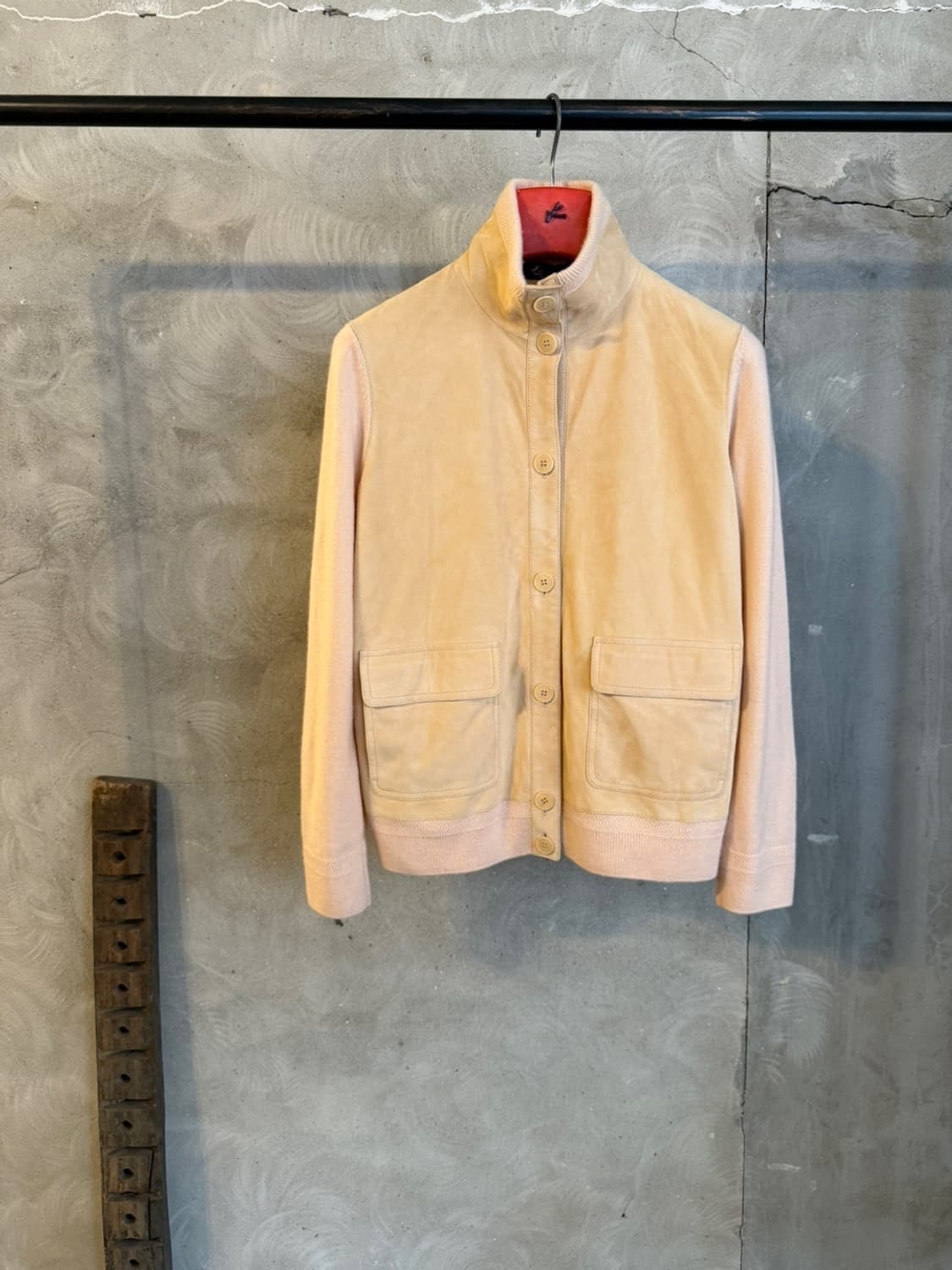 로로피아나 캐시미어 스웨이드 해링턴 자켓 55 상품이미지4