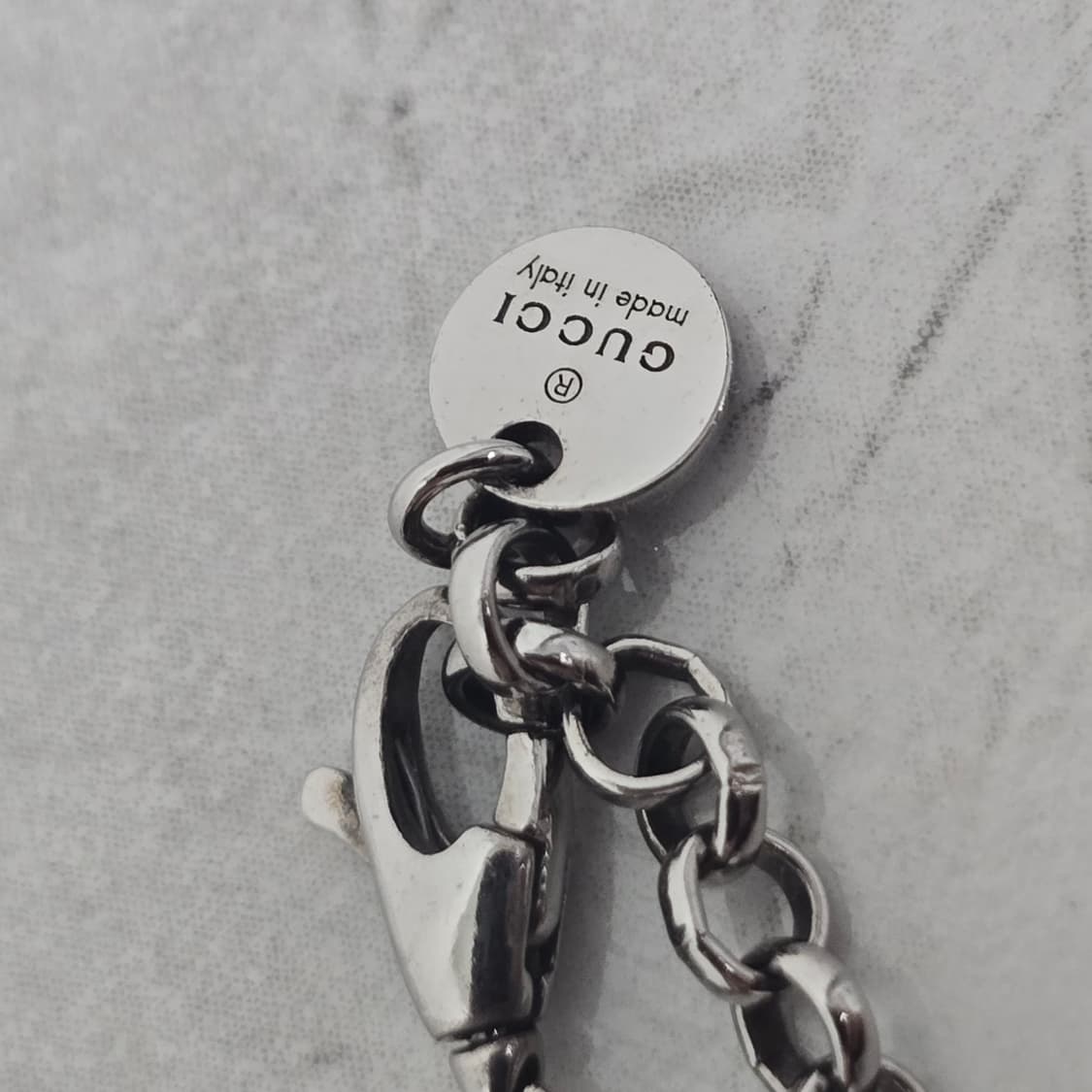 구찌 인터로킹 G 팬던트 네크리스 목걸이 판매 상품이미지6