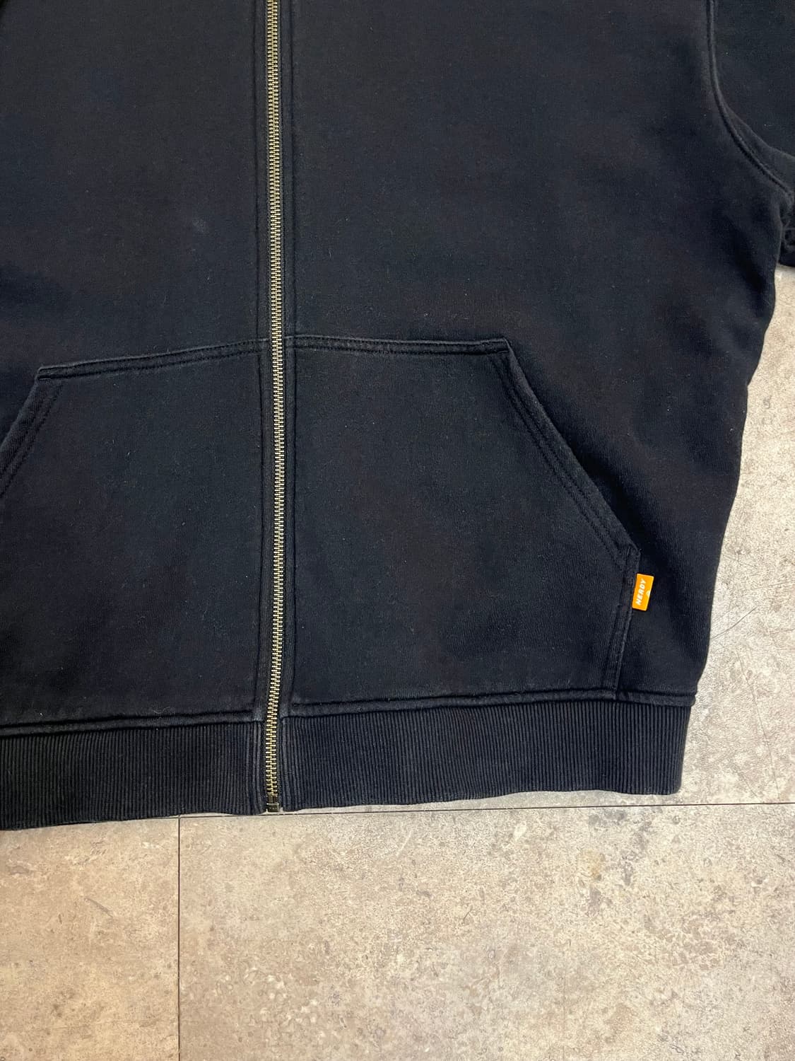 널디 후드집업 블랙 M #csz3517 상품이미지6