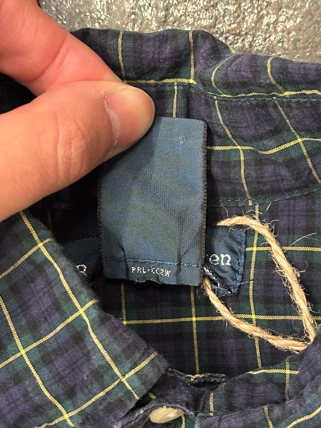 폴로 랄프로렌  체크 셔츠 M 상품이미지5