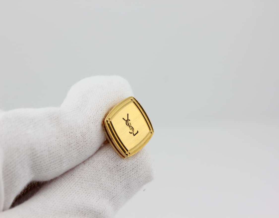 입생로랑 A-등급 남자 명품 뱃지 핀 포인트 빈티지 상품이미지5