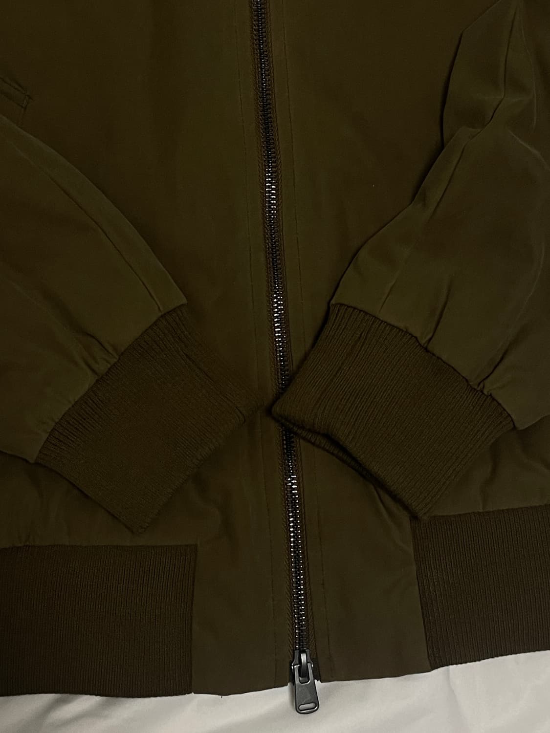 ZARA 해링턴 바라쿠다 자켓 블루종 점퍼 브라운 상품이미지6