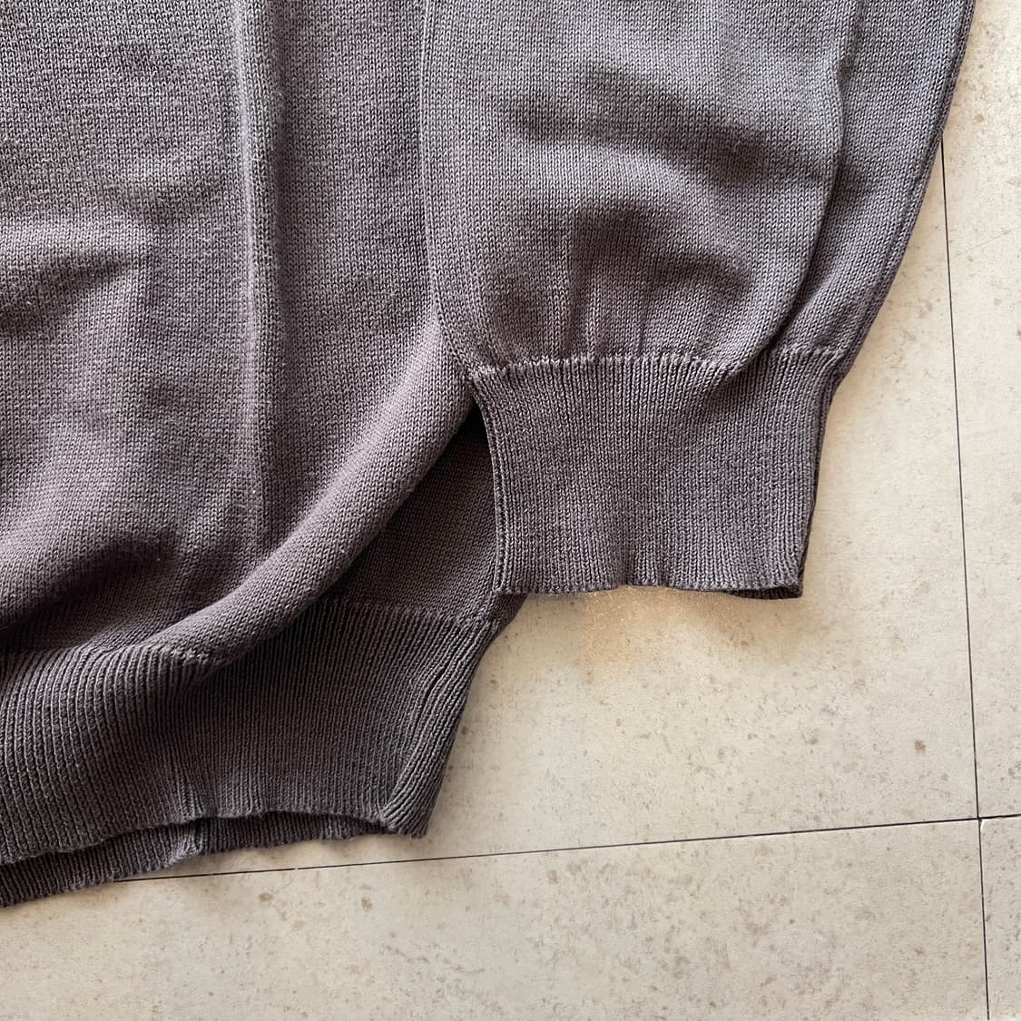 빈티지 00s Armani Exchange 밀리터리 포켓 니트 상품이미지7