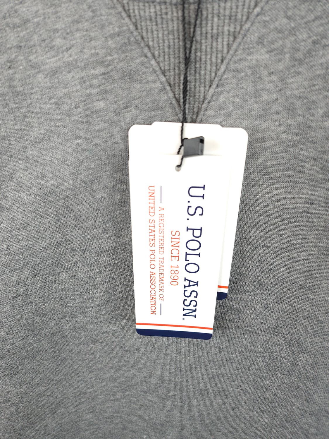U.S. POLO ASSN. 폴로 정품 약기모 스웨트셔츠 그레이 95 M 상품이미지3