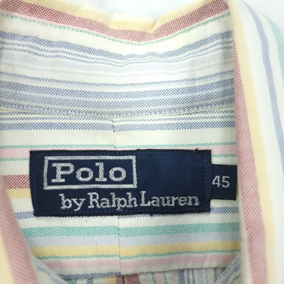 [폴로 랄프로렌] 90'S 빈티지 스트라이프 셔츠 M18746 상품이미지7