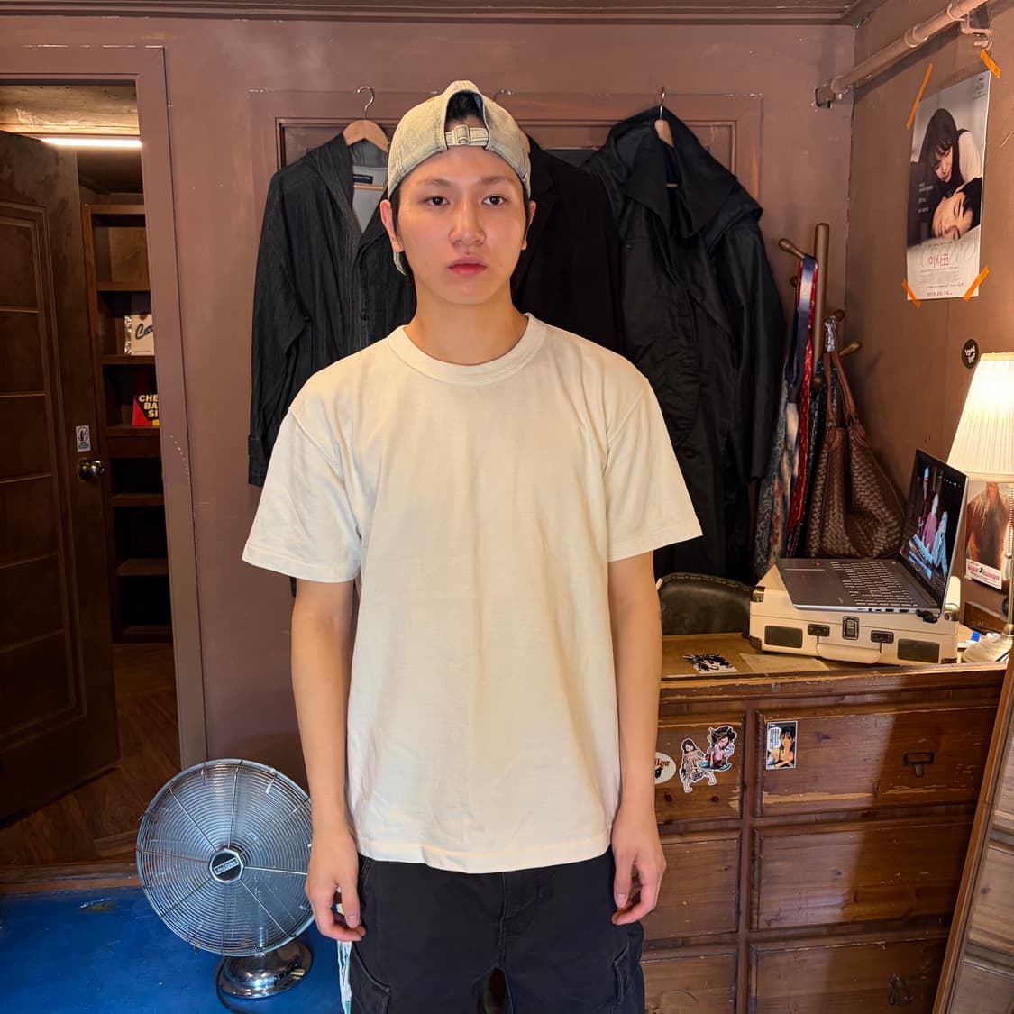 BRONSON 브론슨 루프휠 튜블러 헤비 티셔츠 XL 상품이미지5