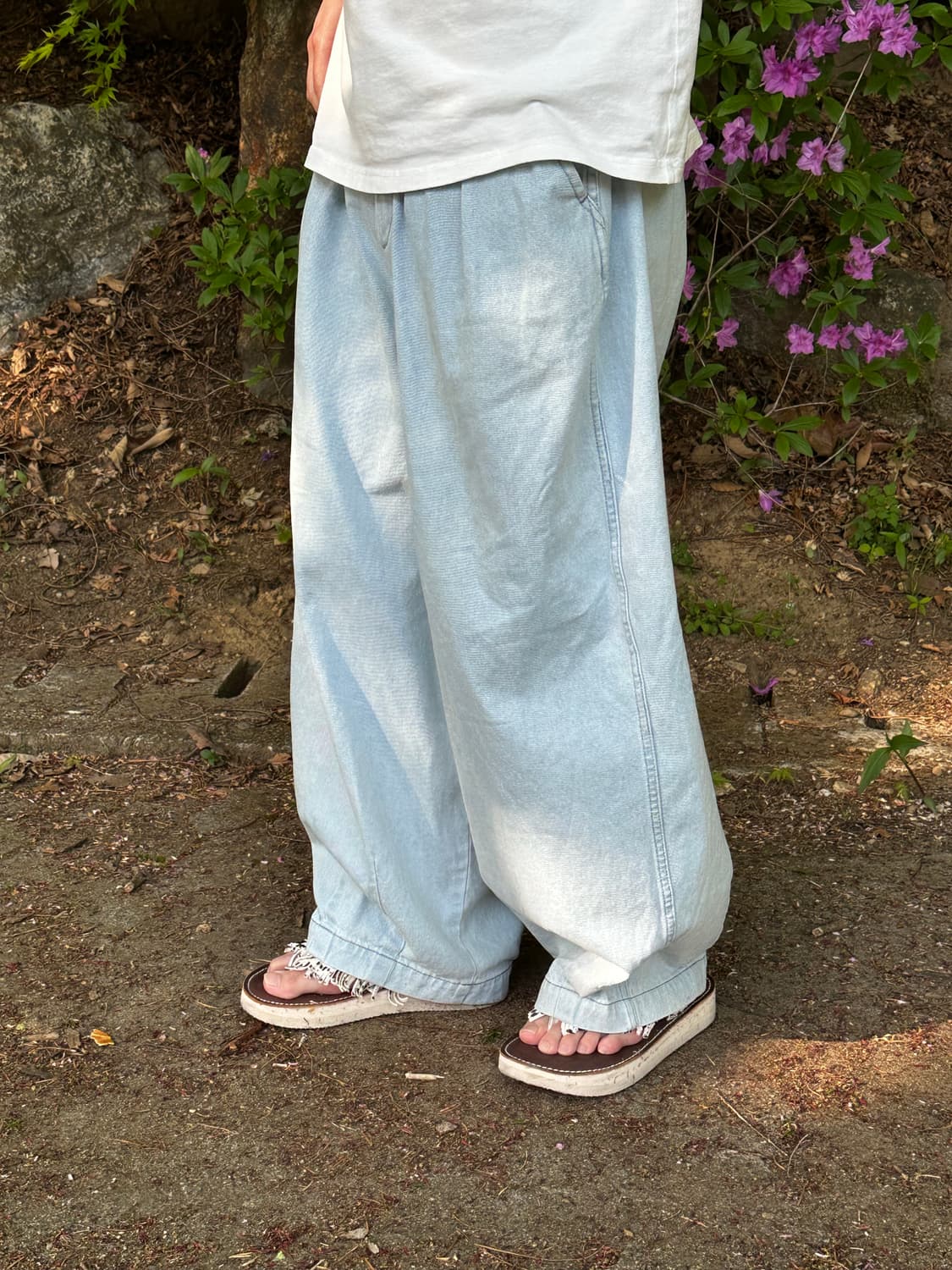 Harvesty Circus pants (light blue denim) 상품이미지1