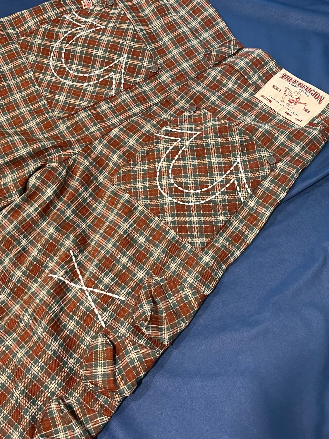 Truereligion 트루릴리젼 TR 다이나믹스 팬츠 체크 / M 상품이미지9