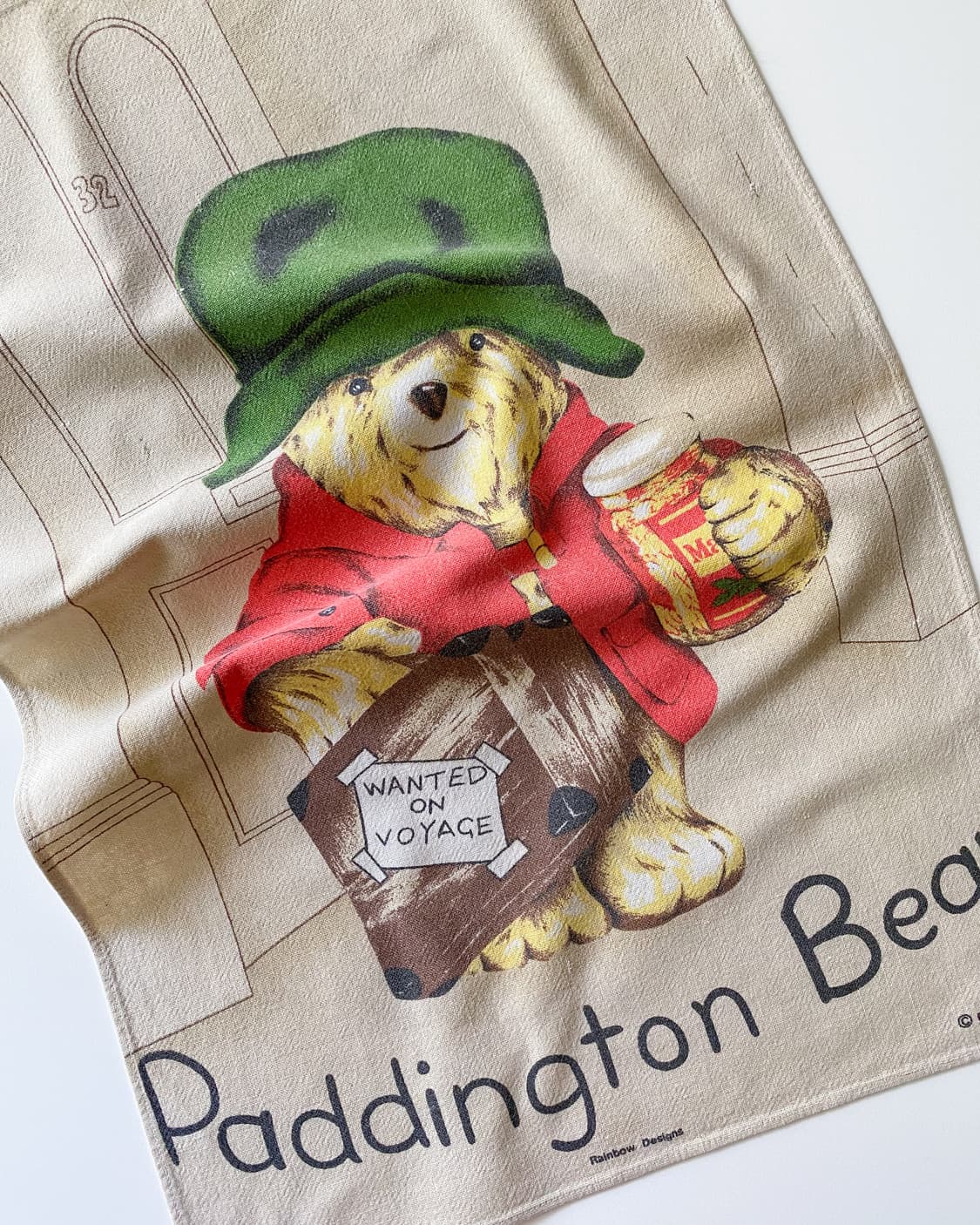 유럽 빈티지 패브릭 (Paddington Bear) 상품이미지1