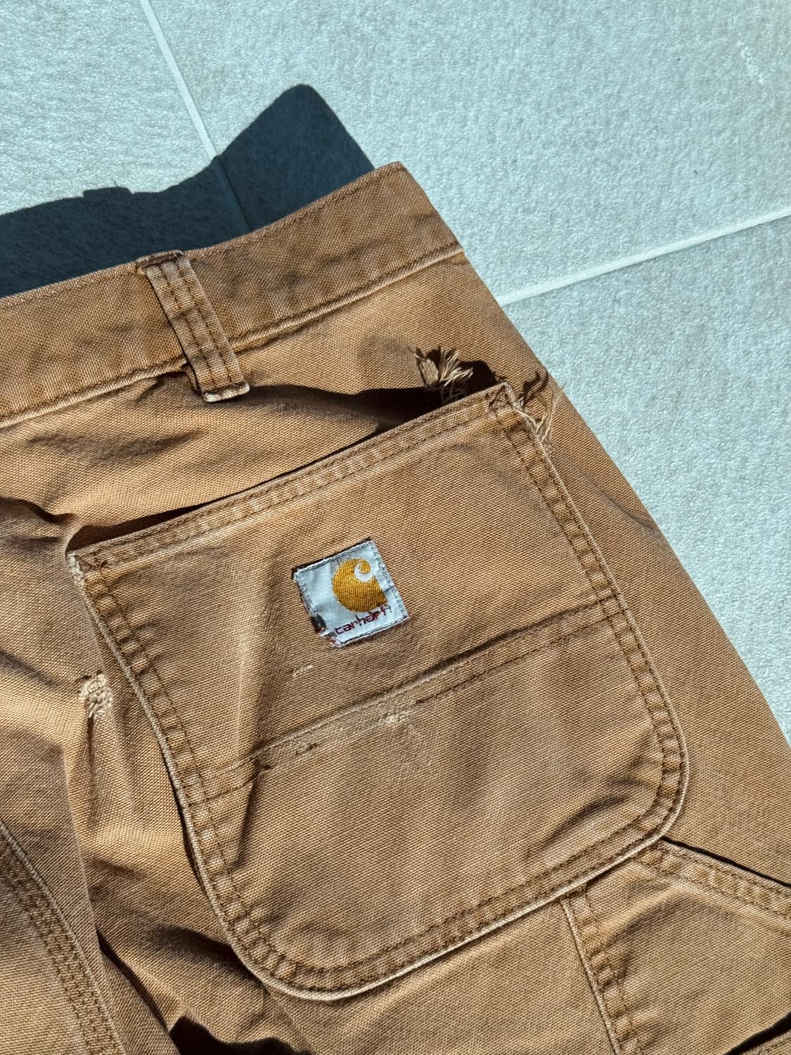 칼하트 더블니 팬츠 36x32 BN3334 상품이미지3