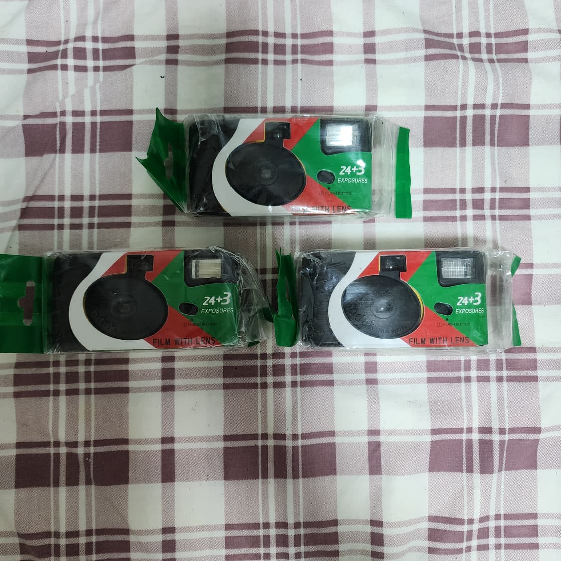 일회용 필름카메라 3개 일괄판매 상품이미지1