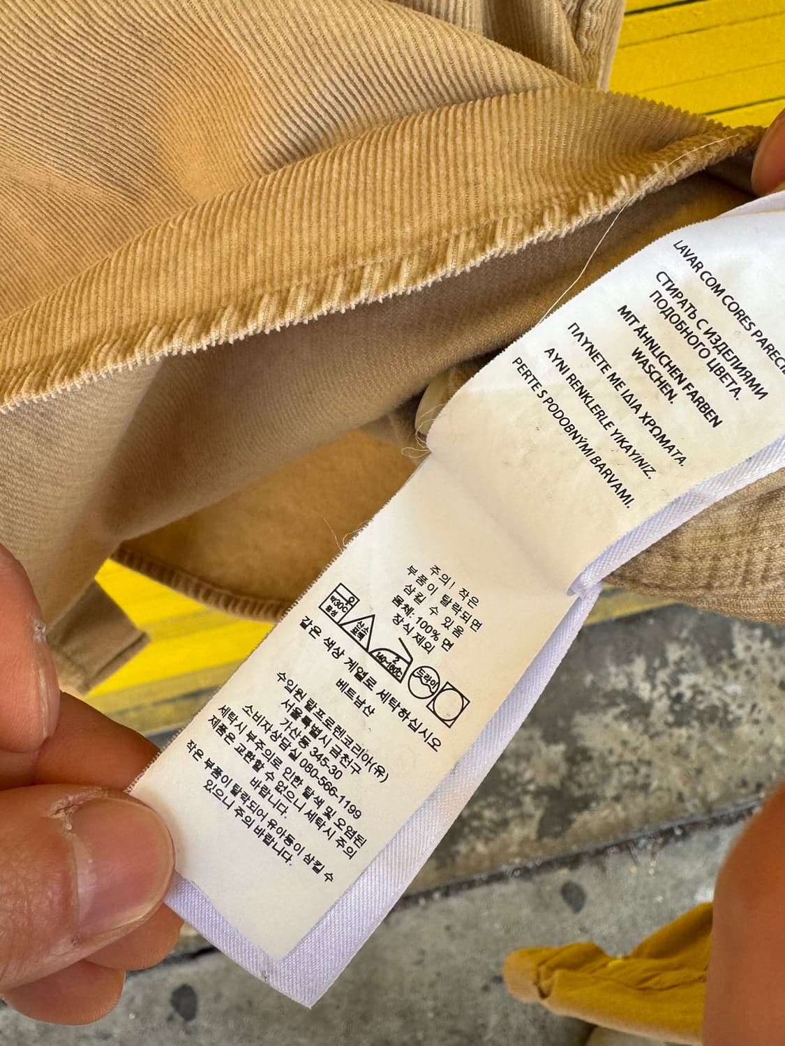 폴로 랄프로렌 코듀로이 옥스포드 셔츠 XL 상품이미지8