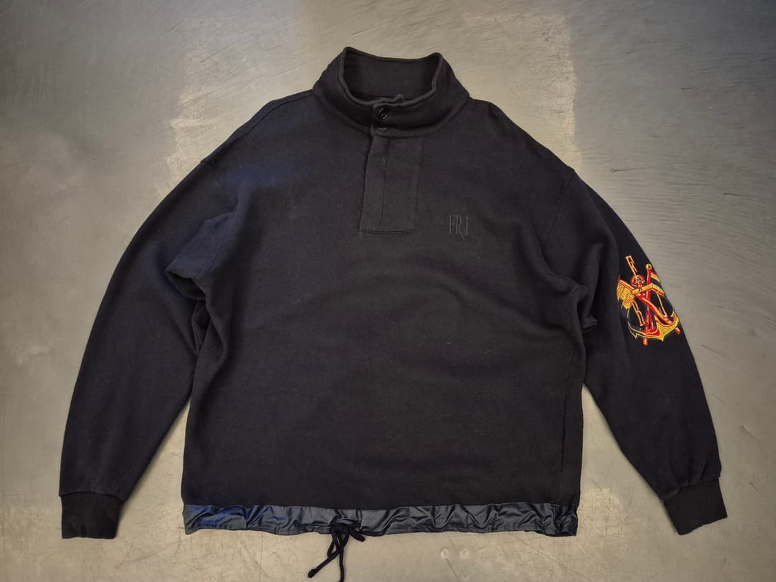 90s 지안프랑코 페레 쿼터짚업 스웻 상품이미지1