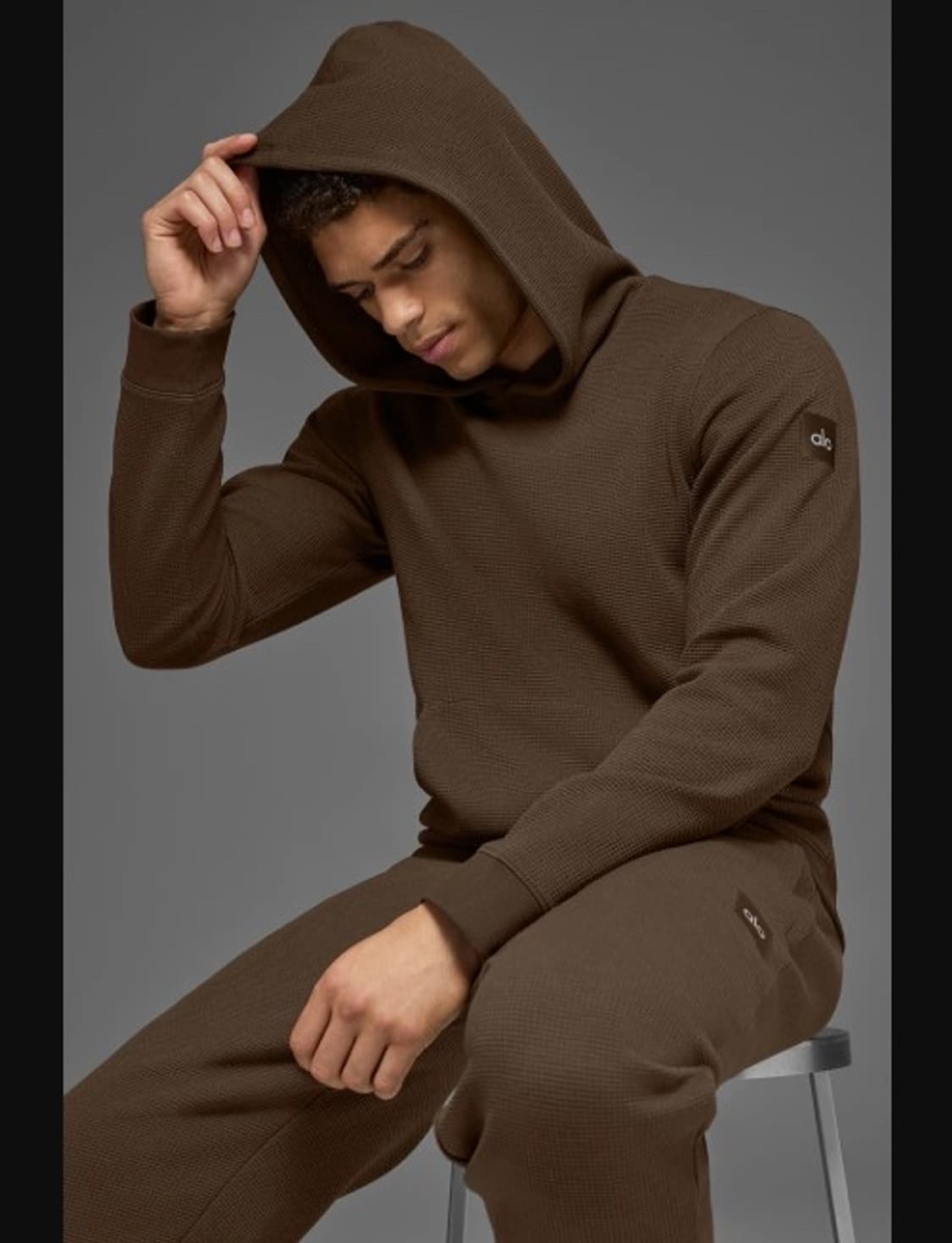 alo Waffle Lounge Hoodie 상품이미지5