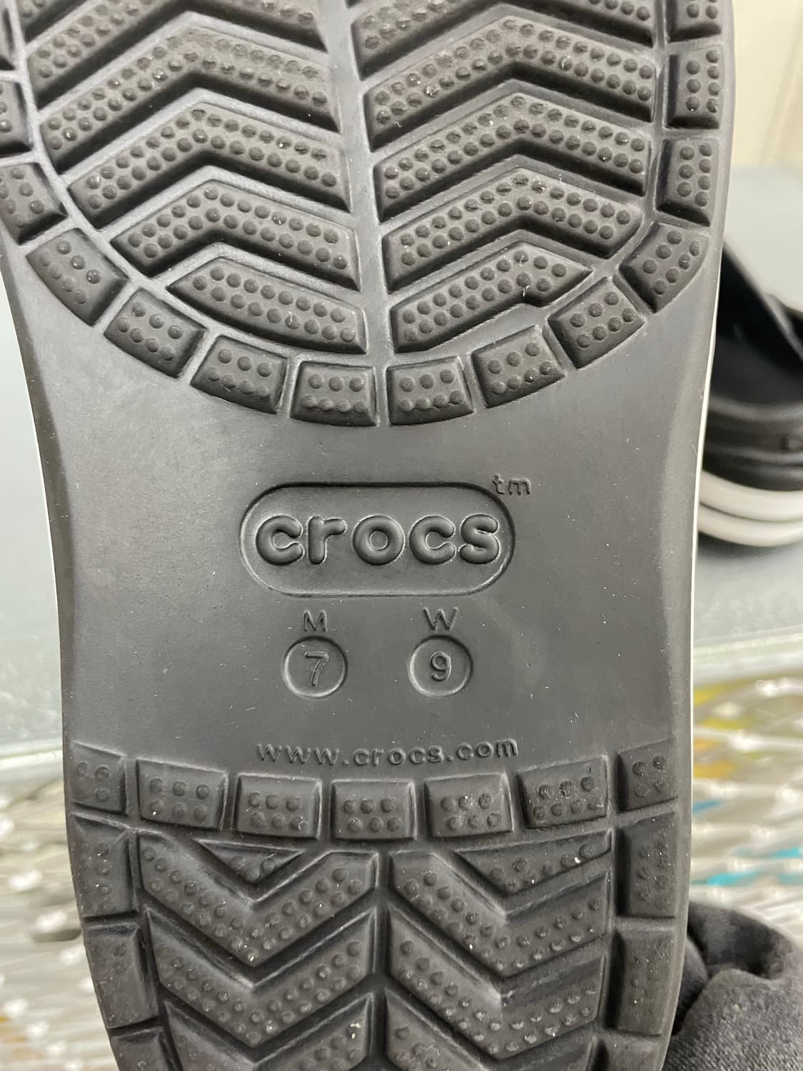 크록스 바야밴드 클로그 블랙 M7 상품이미지7