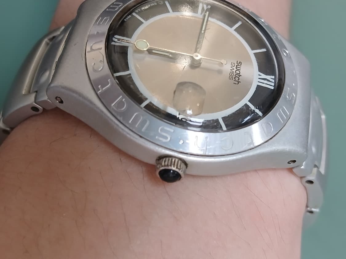 90s 빈티지 스와치 쿼츠 시계 상품이미지4