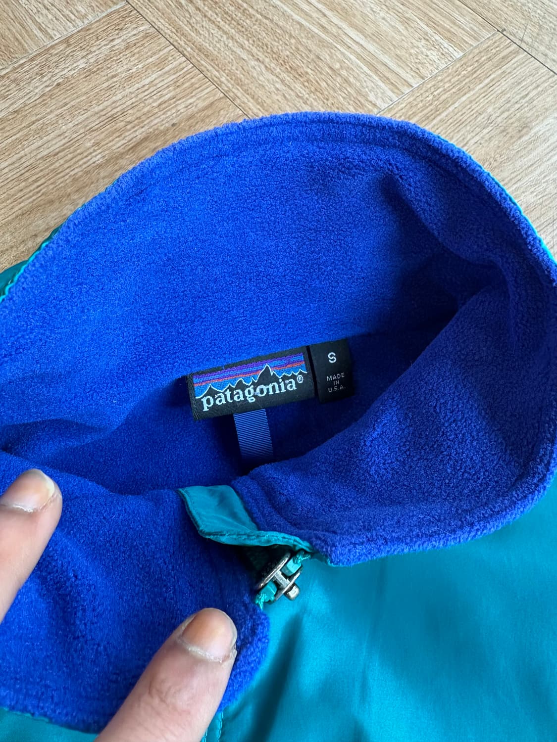 90s USA Patagonia 웜업자켓 상품이미지5