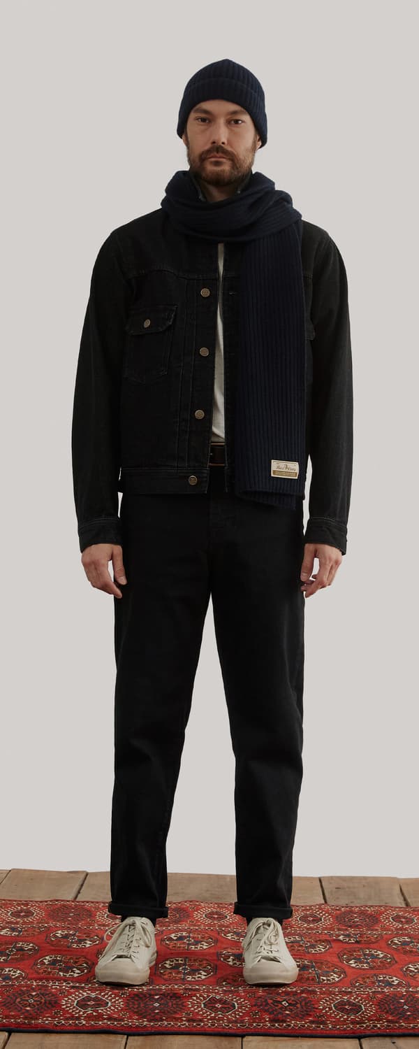 바스통 110 데님 트러커 자켓 상품이미지2