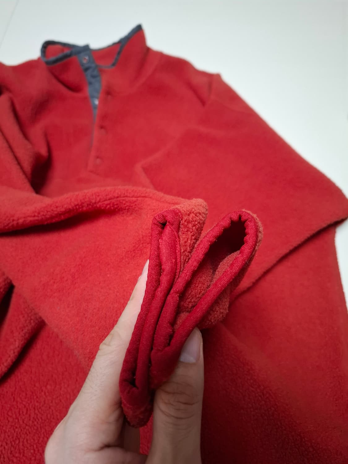 XL 빈티지 90S 포르투칼메이드 파타고니아 신칠라 레드 상품이미지6