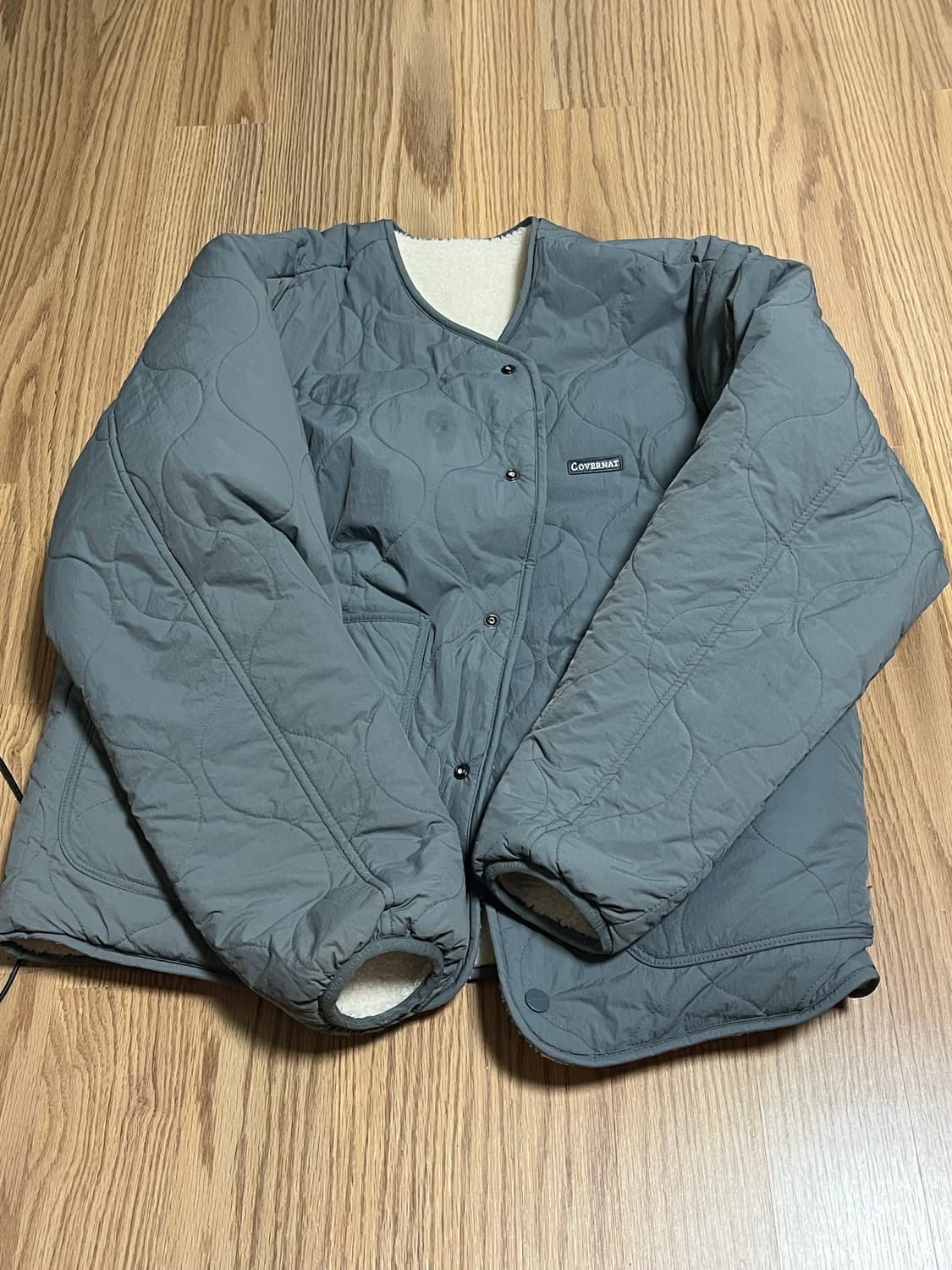 커버낫 양면 재킷 후리스 플리스 리버서블 퀄딩 상품이미지1