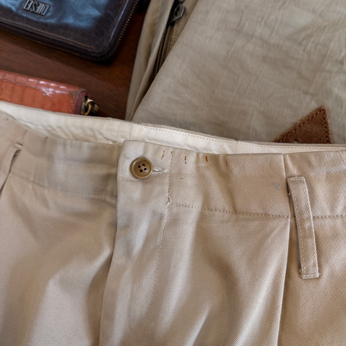 저널 스탠다드 홈스테드 프린팅 원턱 치노 팬츠 32 33 상품이미지10