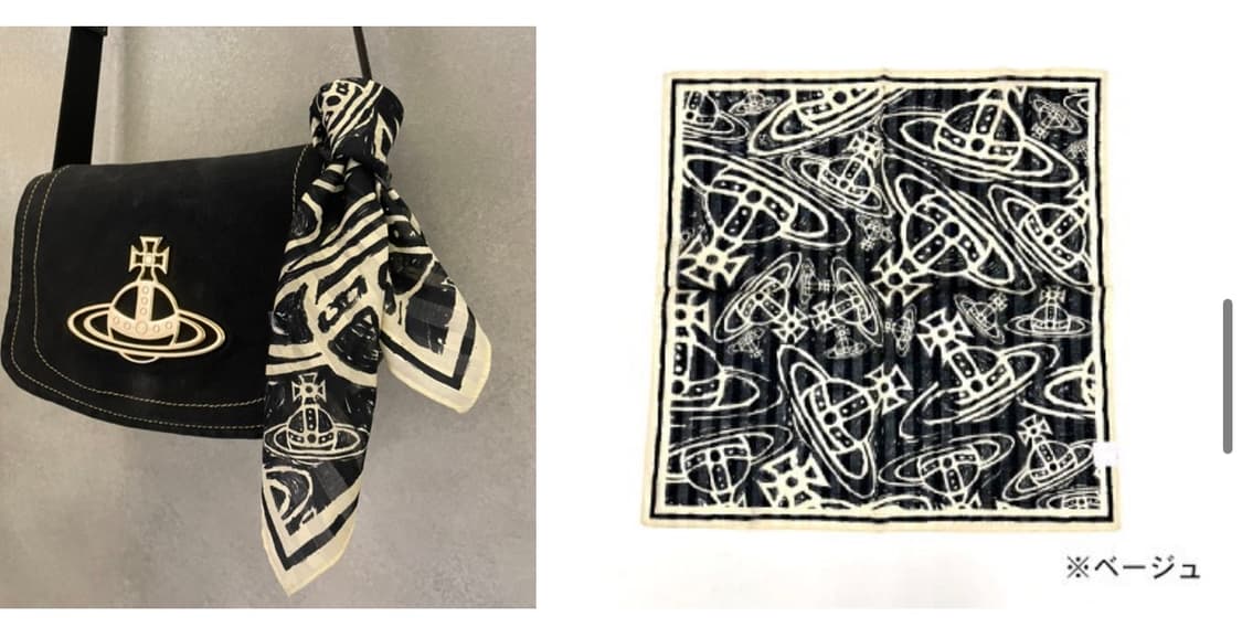 비비안웨스트우드 손수건 스카프 두건 상품이미지1