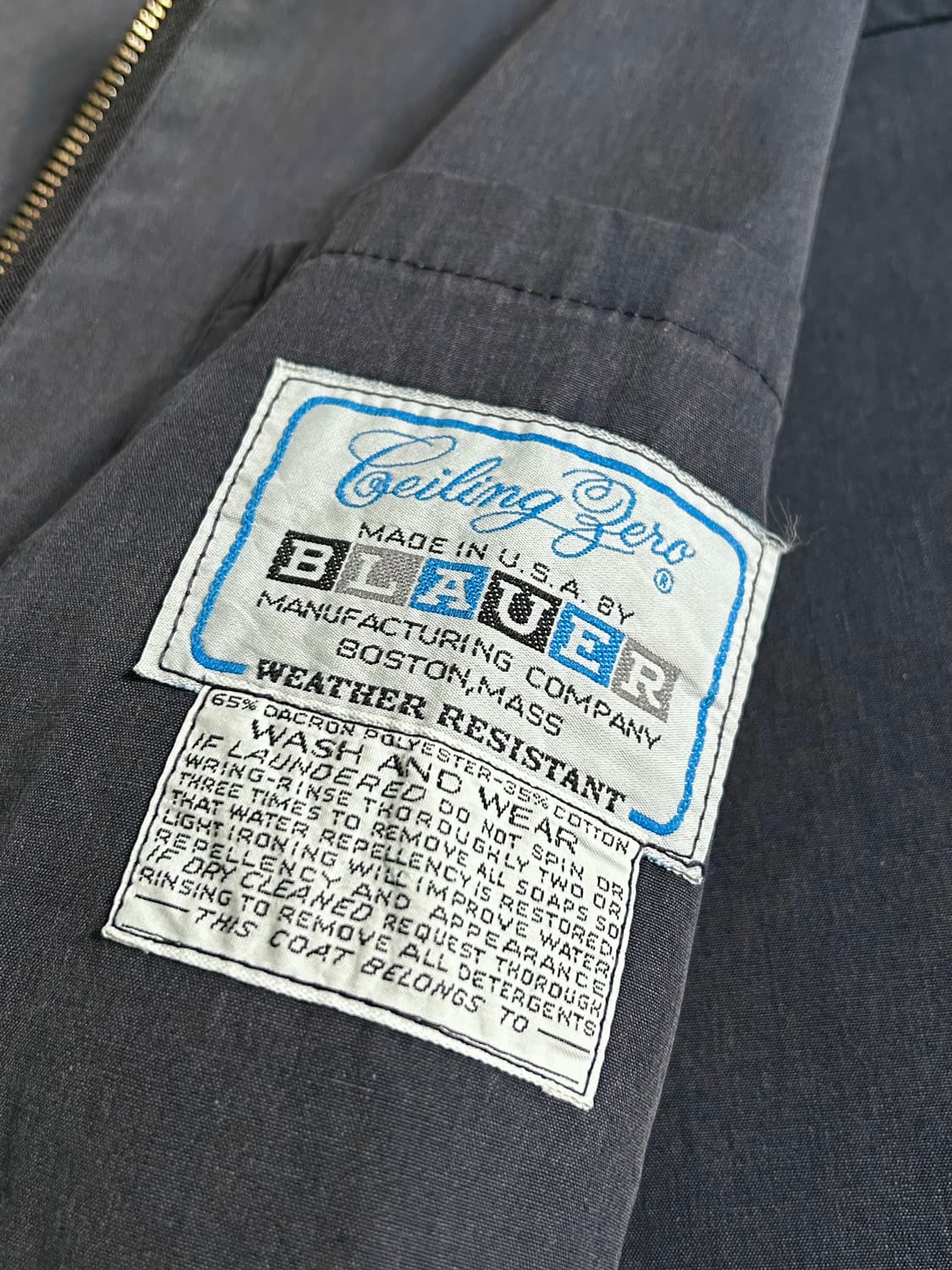 1960~70s USCG 미 해안경비대 서비스 자켓 Made in USA 상품이미지8