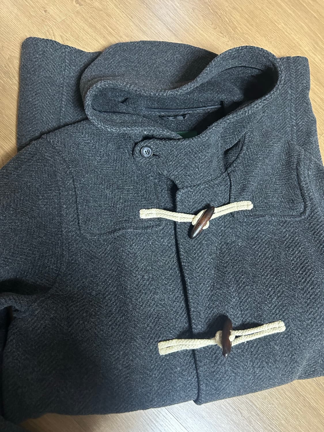 일본 울 더플코트 L 상품이미지3