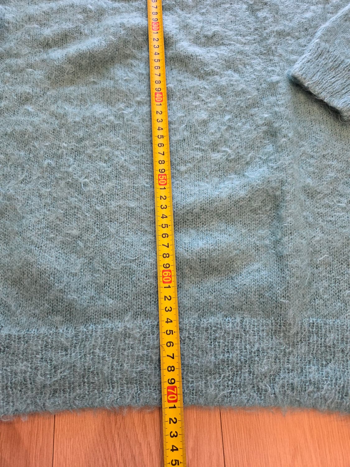 Brushed Super Kid Mohair Knit Pullover 상품이미지5