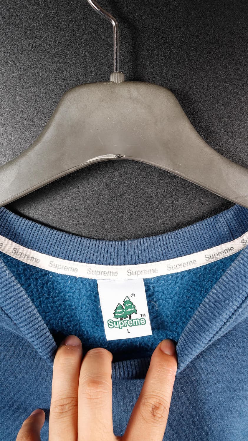 슈프림 레터링 맨투맨 상품이미지4