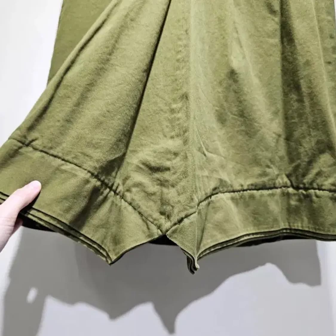 구호(KUHO) 카키 롱 베스트 ~55반 상품이미지2