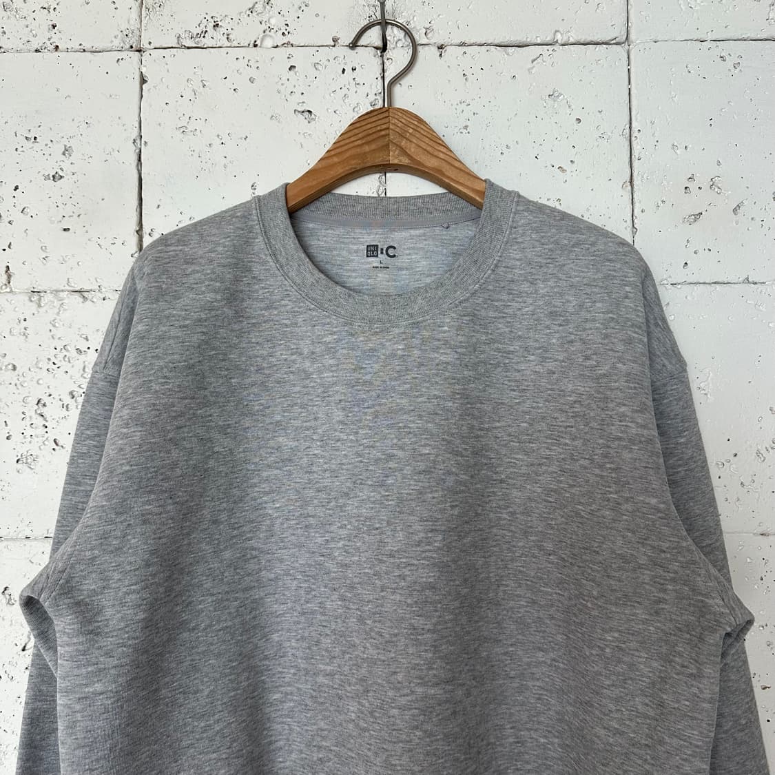 L 유니클로 C 맨투맨 상품이미지2