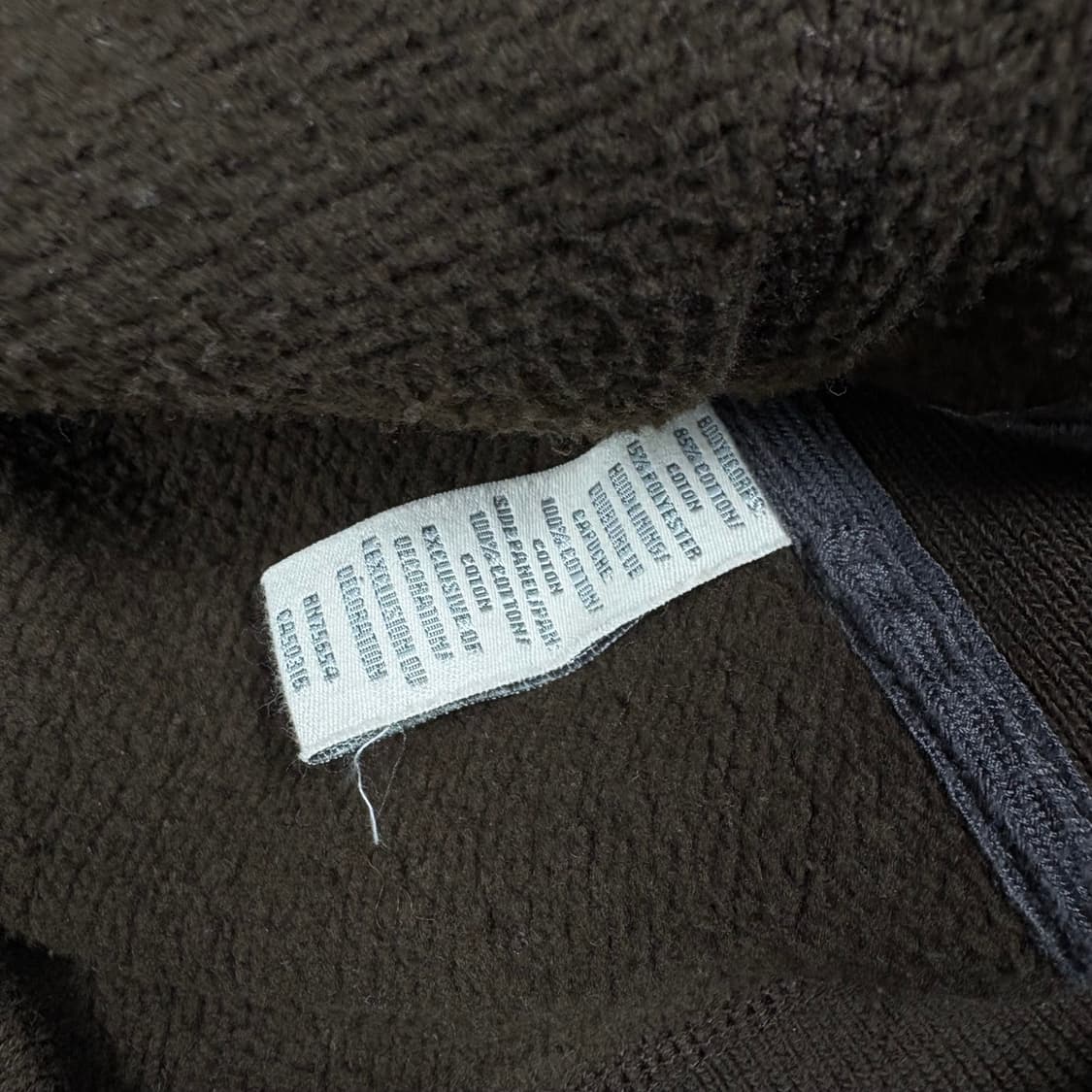 아베크롬비 브라운컬러 후드집업 상품이미지4