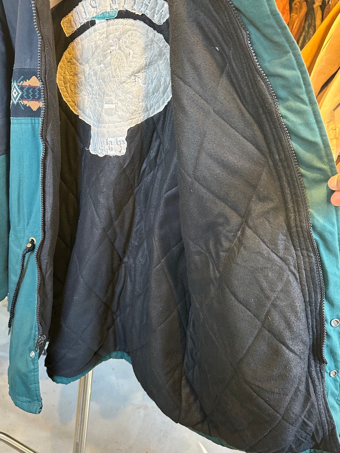 90s Canyon Guide 아즈텍 웨스턴 자켓 made in usa 상품이미지9