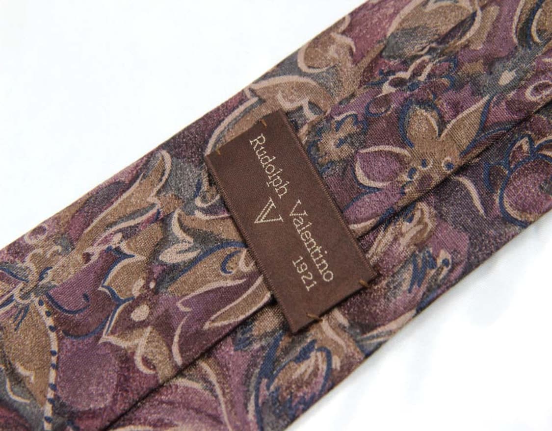 루돌프 발렌티노 9.2cm A+등급 남자 명품 넥타이 상품이미지3