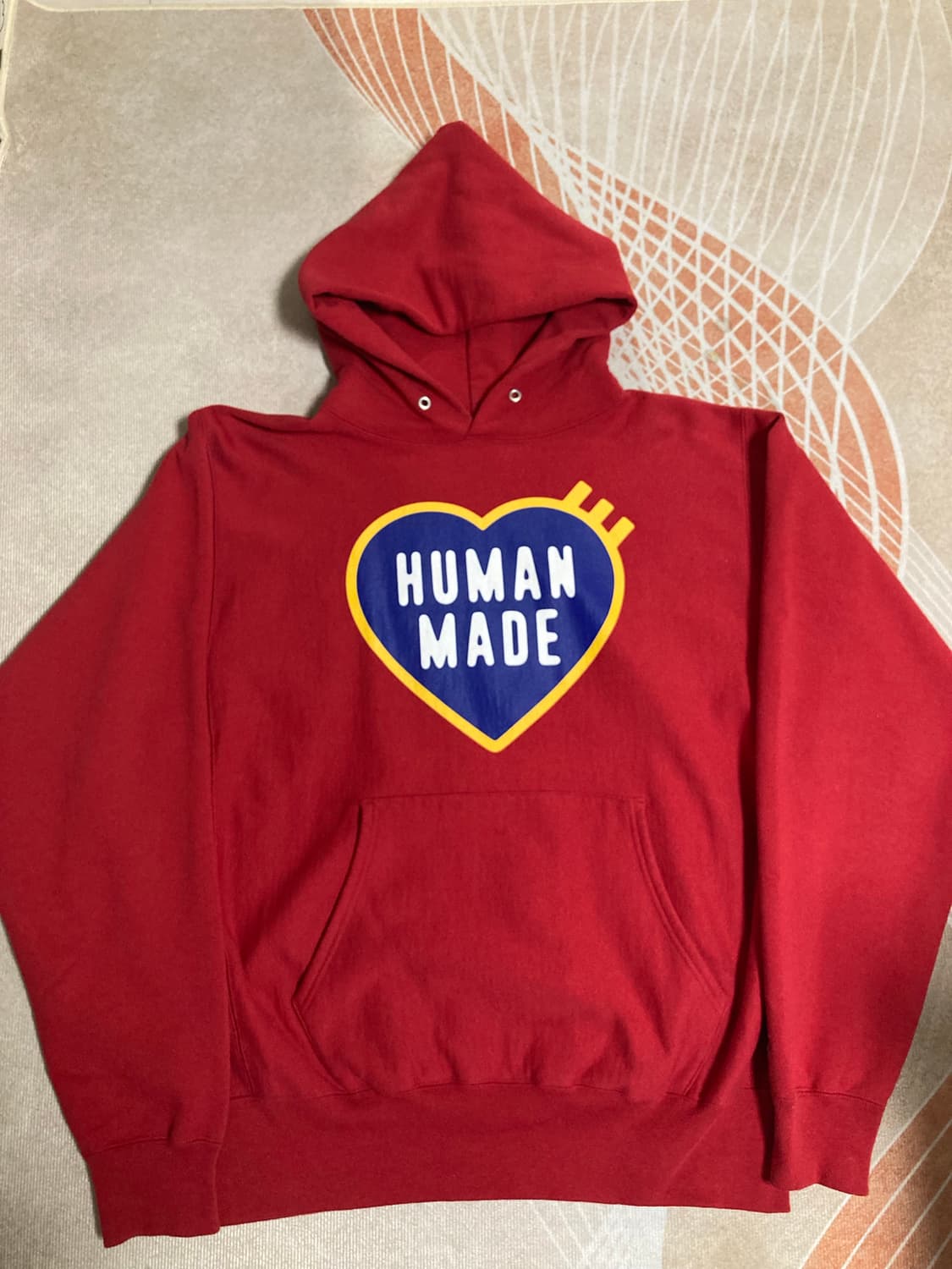 휴먼메이드 헤비웨이트 후드 L 팝니다 상품이미지1