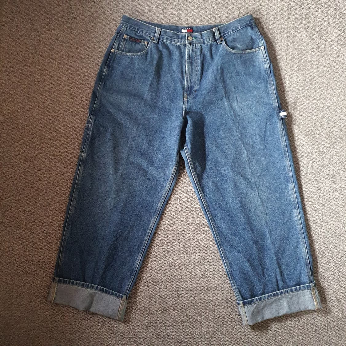 90s 타미 힐피거  타미 진스 카펜터 팬츠 상품이미지2