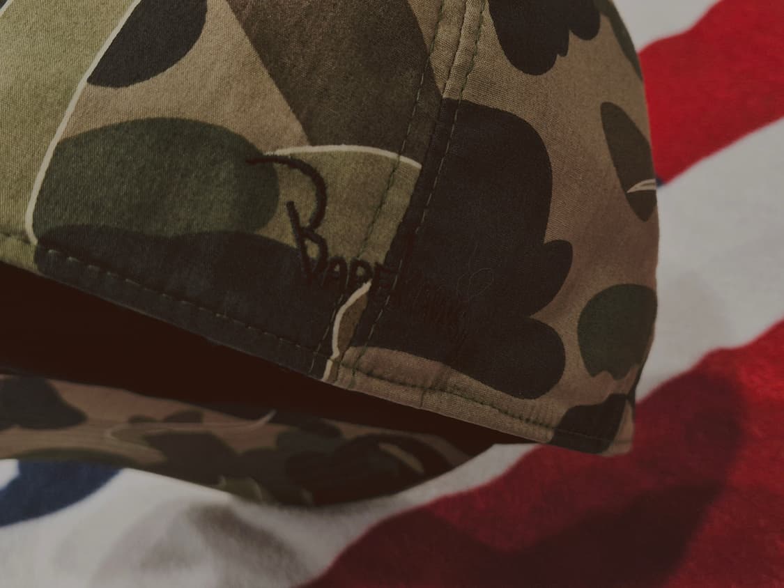 베이프 카우스 사이즈캡 볼캡 모자 상품이미지3