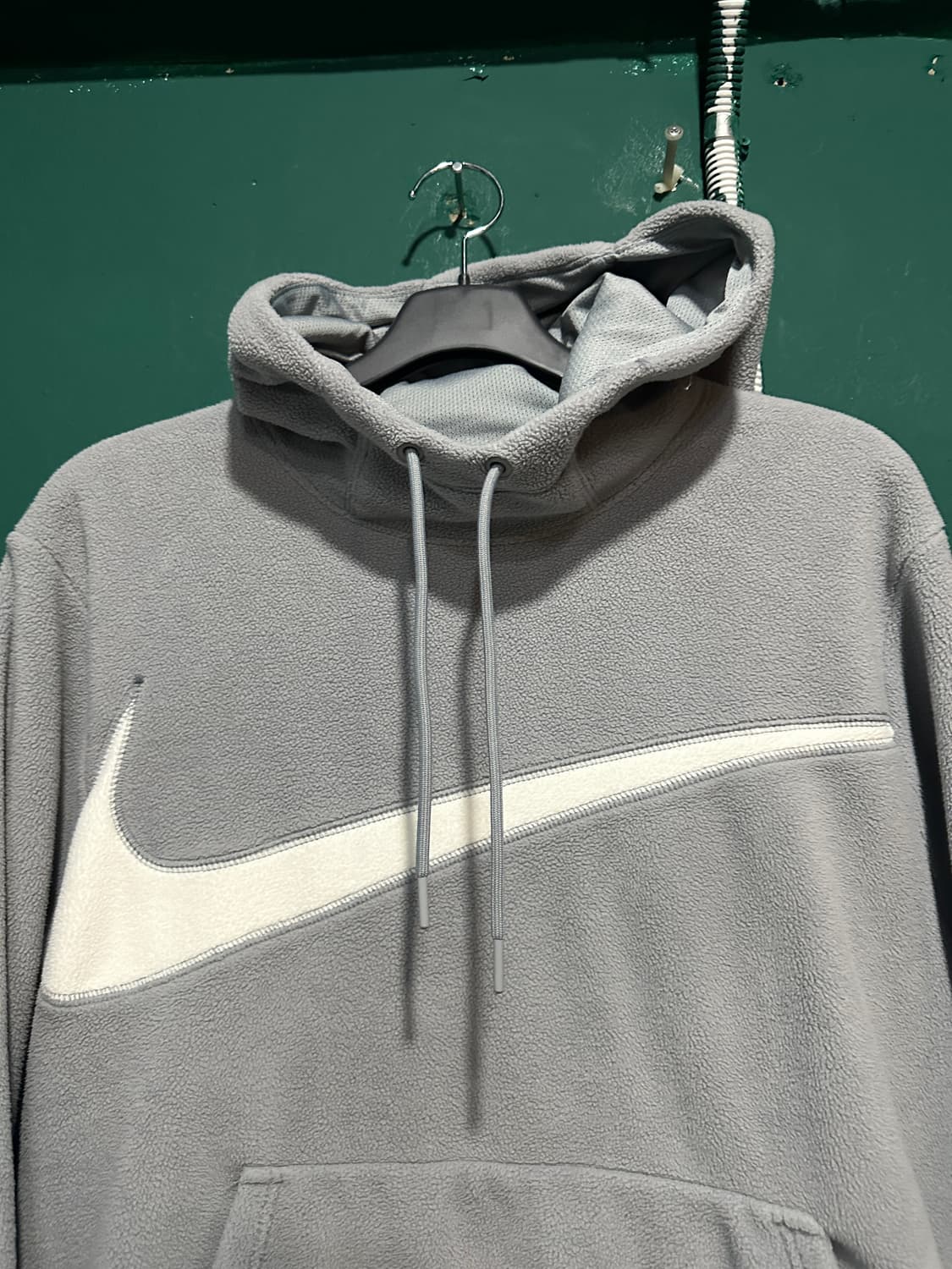 나이키 후리스 빅로고 후드티 M 상품이미지3