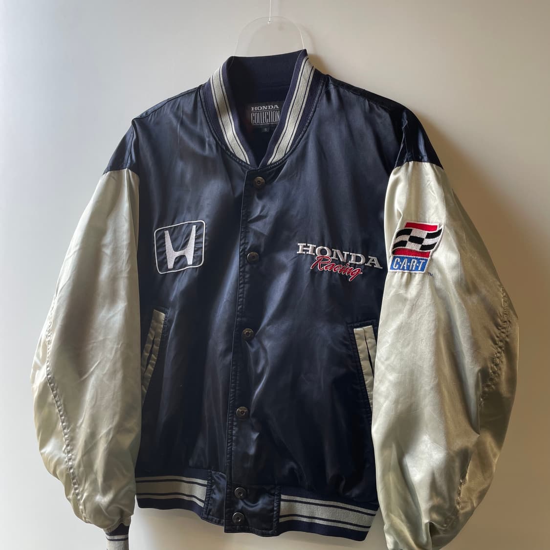 90s 혼다 컬렉션 새틴 자켓 상품이미지3