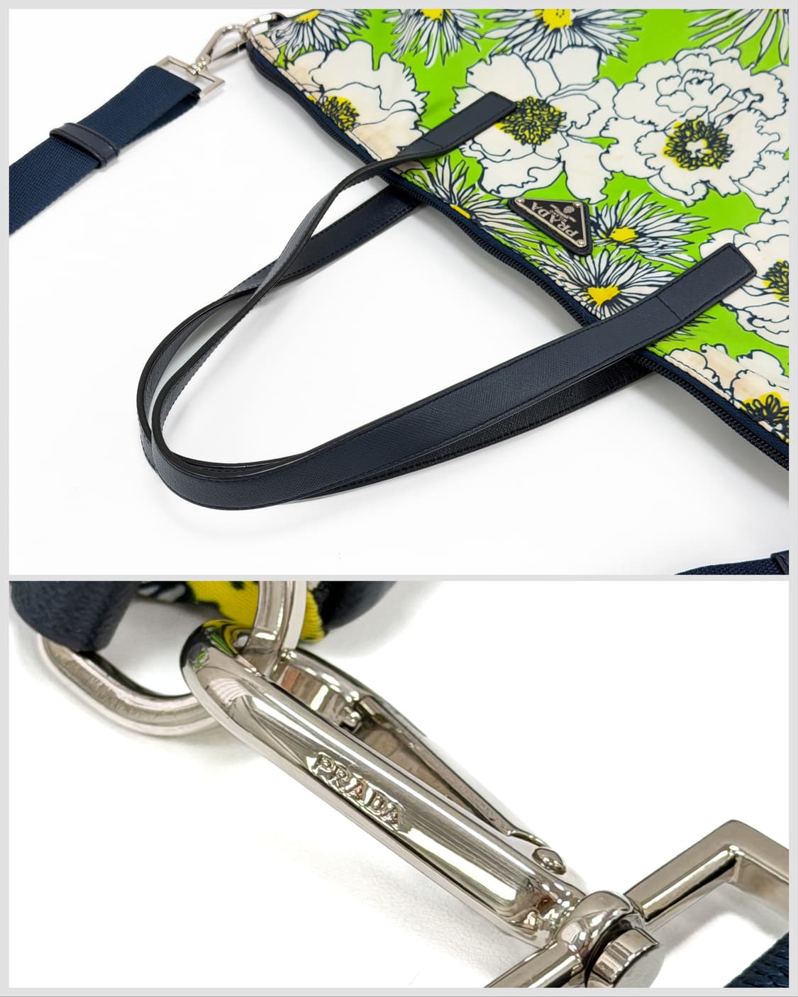 프라다 플라워 나일론 2WAY 숄더백 상품이미지8