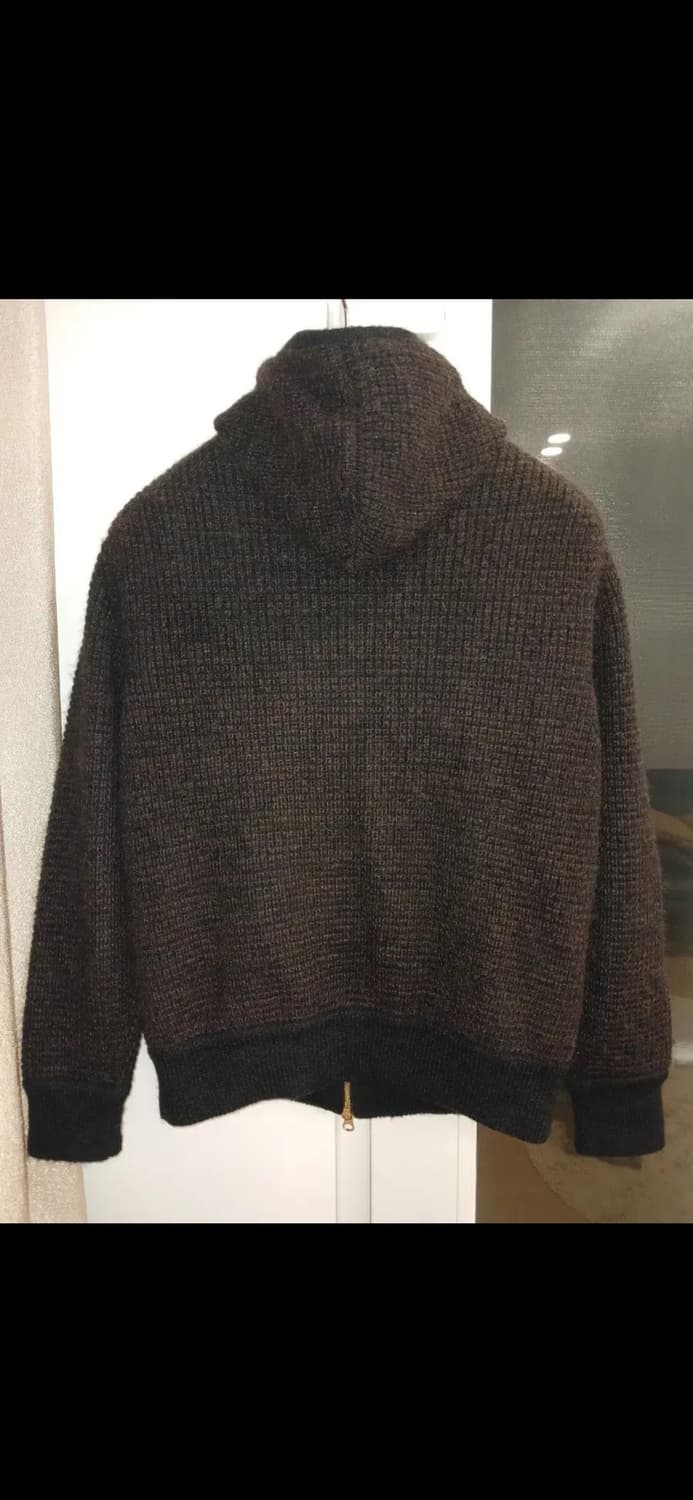 CAMOSHITA HOODIE MOHAIR ZIP UP SWEATER 상품이미지2