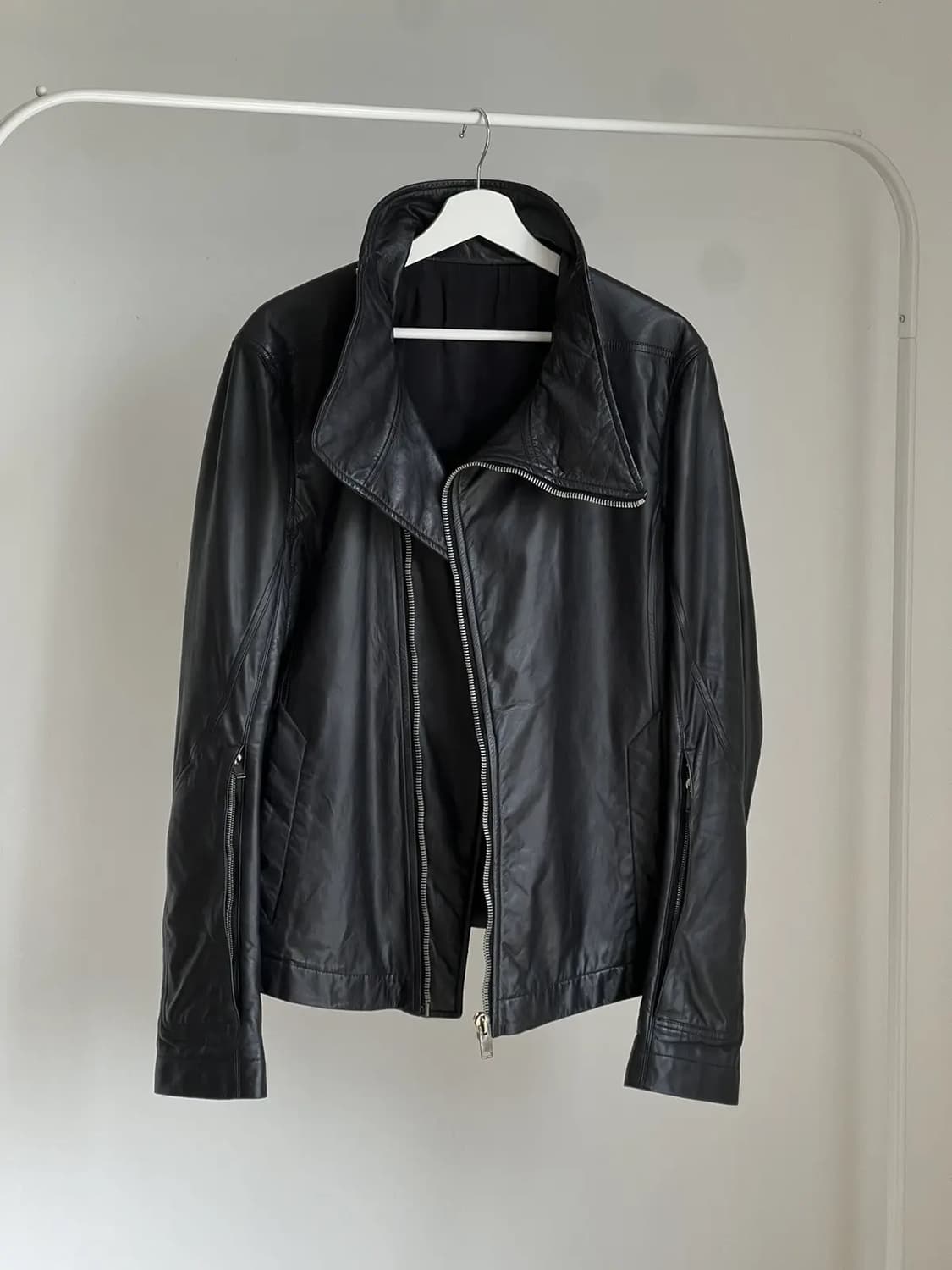 릭오웬스 13FW 바우하우스 몰리노 레더 자켓 상품이미지8