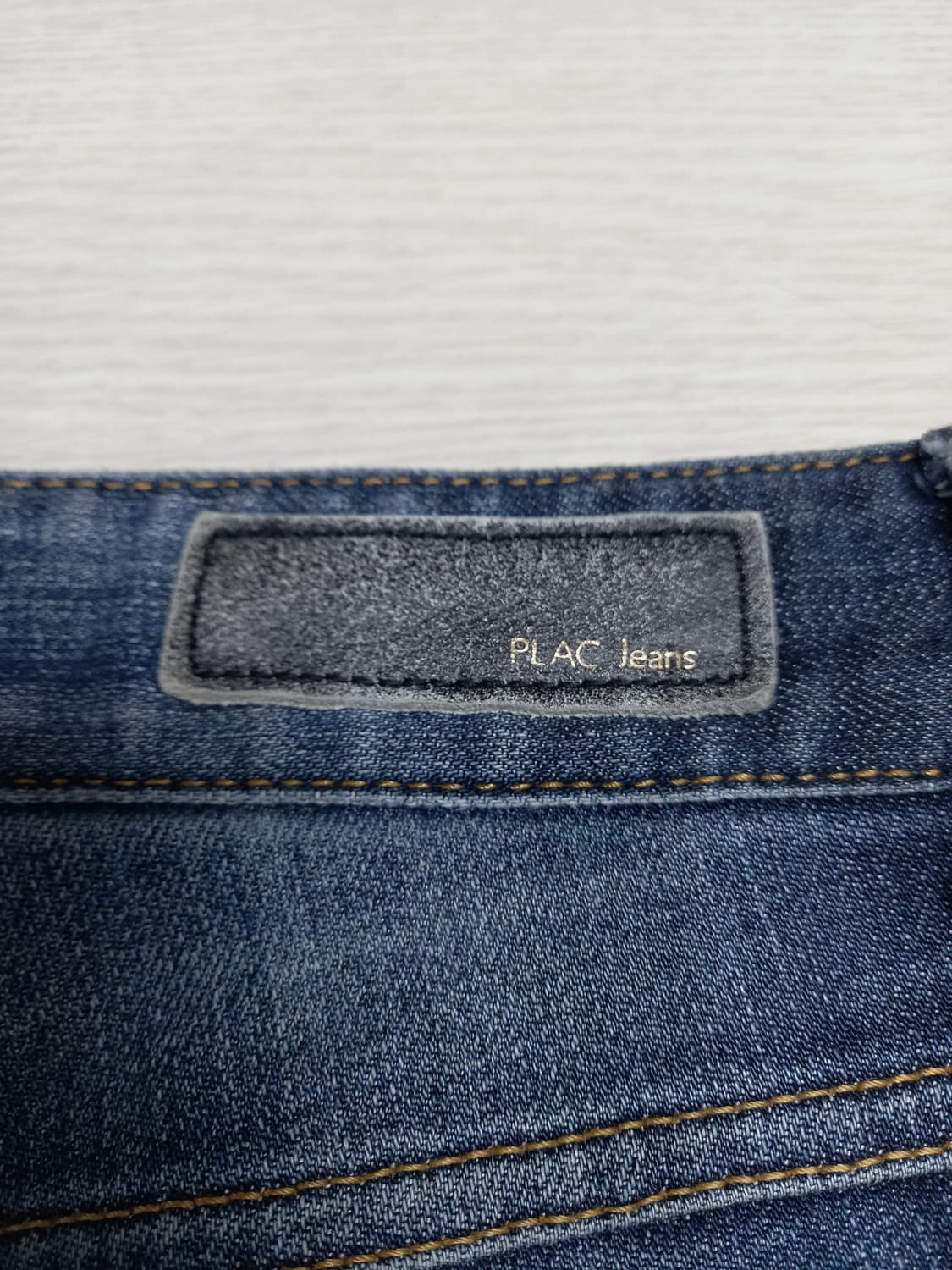 30 PLAC Berlin 워싱 스판 슬림일자 진청 30-224 상품이미지5