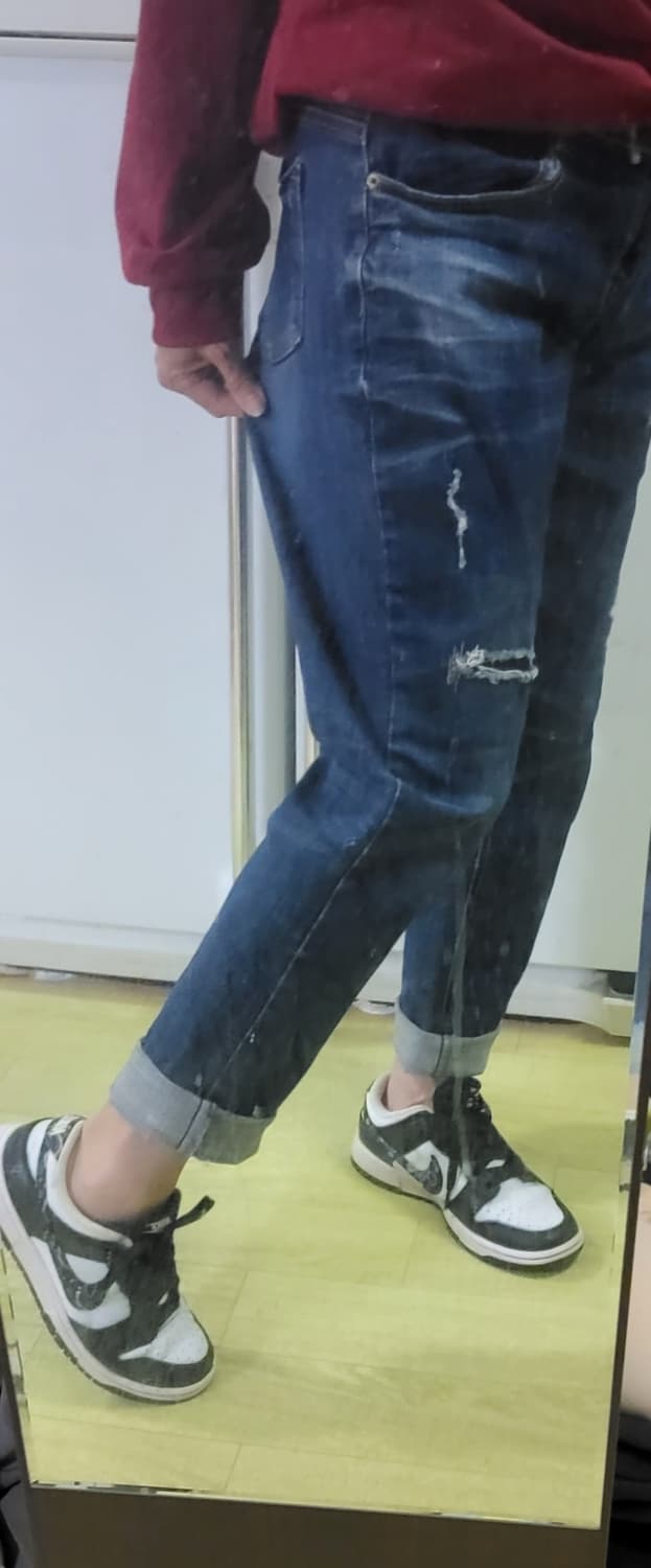 howluk 데님 청바지 찢청 30~32 상품이미지8