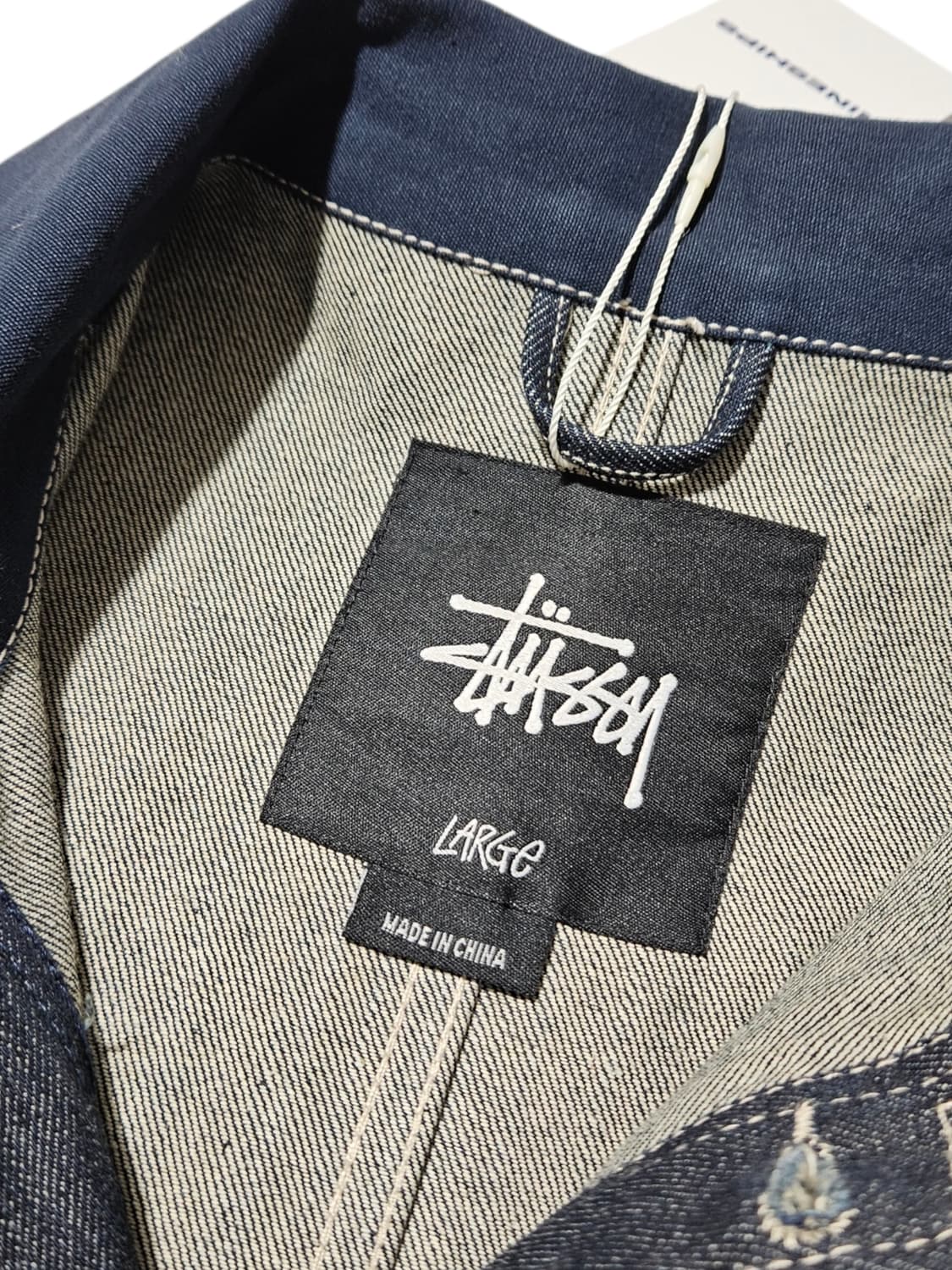 스투시 데님 워크자켓 초어자켓 L 상품이미지4